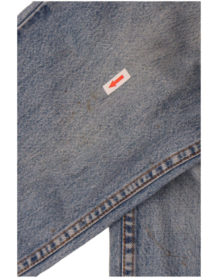 Jeans dritti da uomo Wrangler Texas W31 L29 cotone blu