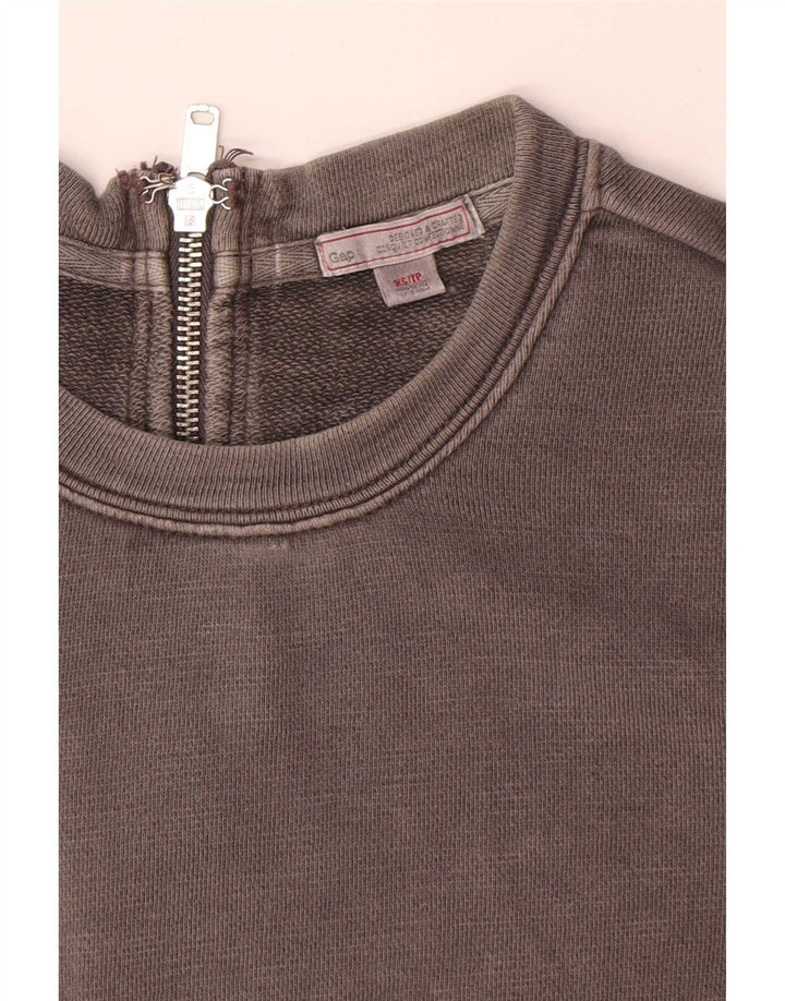 Abito basic a maniche lunghe da donna Gap UK 6 XS cotone grigio