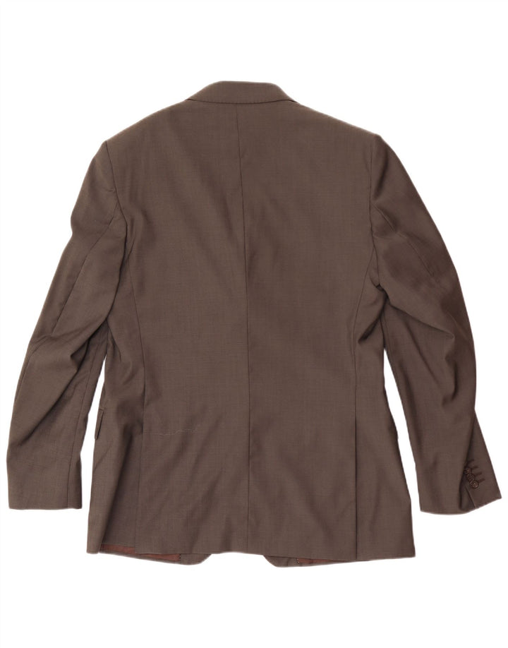 Giacca blazer da uomo a 3 bottoni vestibilità regolare Pierre Cardin EU 48 Grigio medio