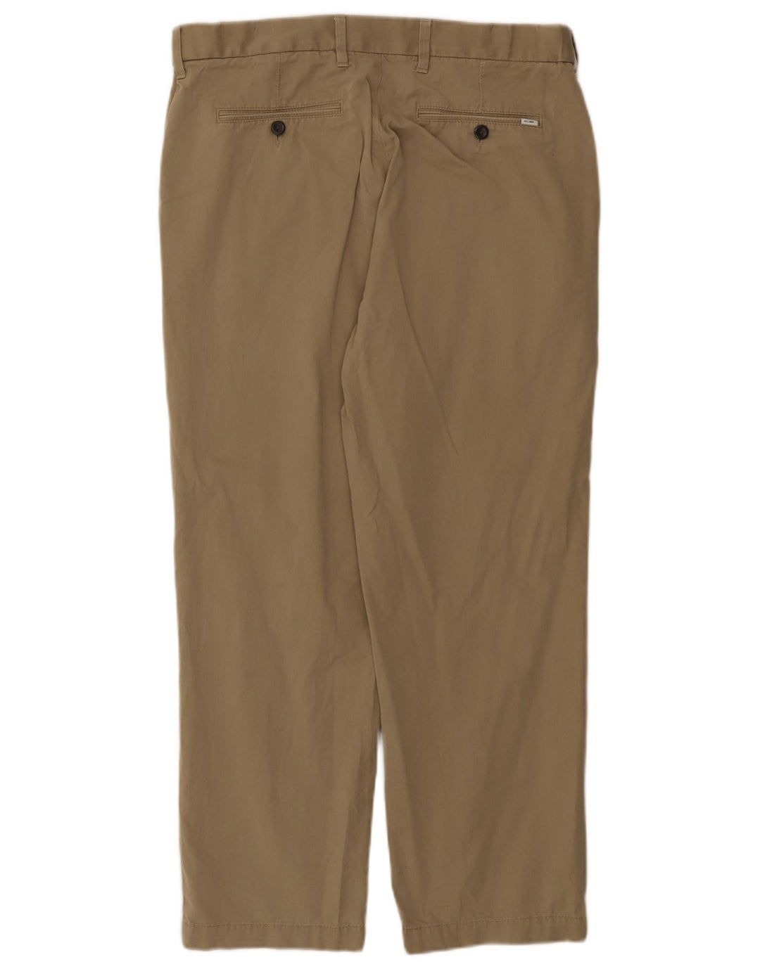 Pantaloni chino regolari da uomo Marks & Spencer W34 L29 cotone kaki