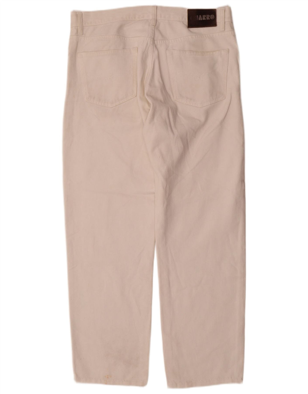 Jeans dritti da uomo Charro W38 L30 cotone bianco