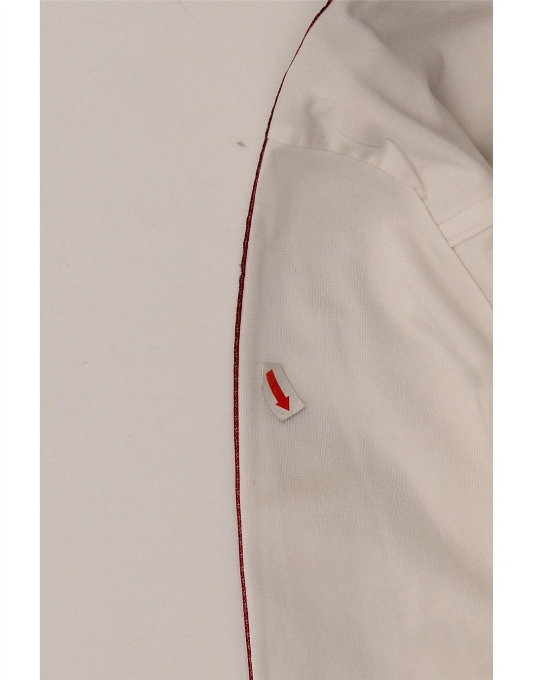 Giacca da tuta grafica da donna Champion UK 10 piccola poliestere bianco
