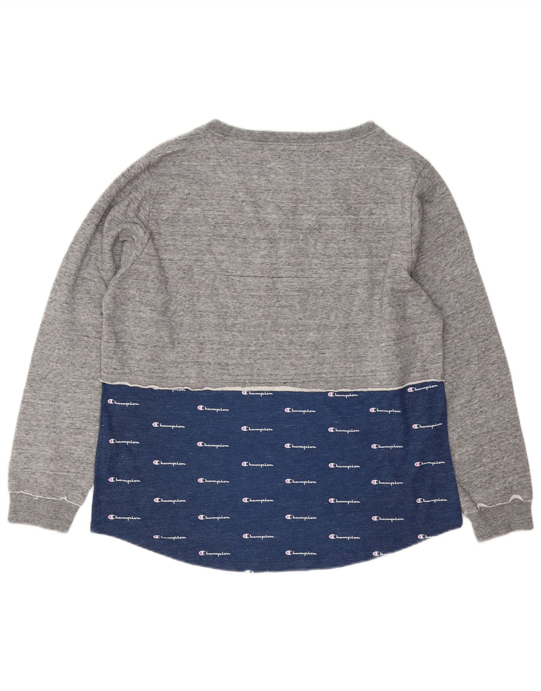 Felpa Champion da donna Heritage, maglione UK 18 XL, colore grigio block