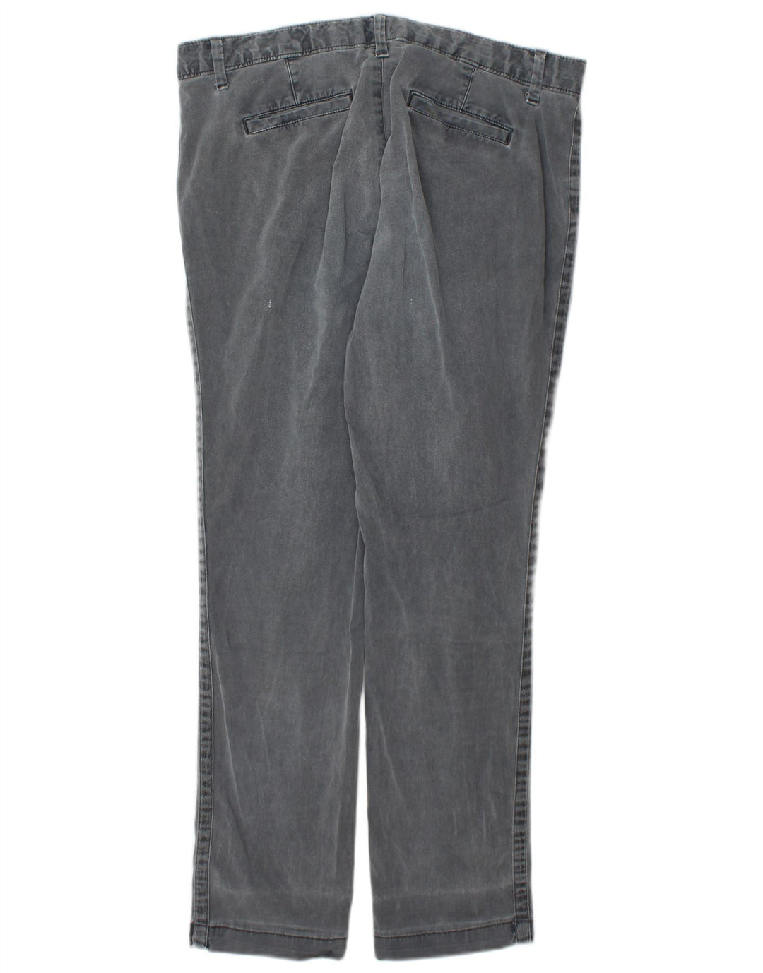 Pantaloni chino dritti da donna Gap US 8 medi W30 L27 cotone grigio