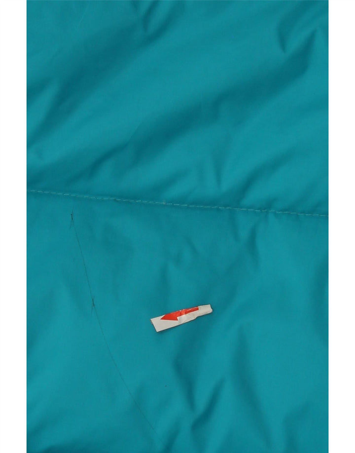 Giacca imbottita vintage da uomo IT 50 Large Blu in poliammide