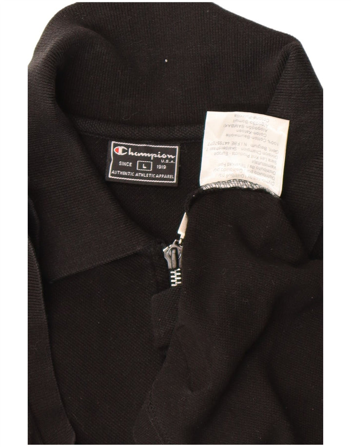 Abito polo senza maniche da donna CHAMPION UK 16 Large Nero