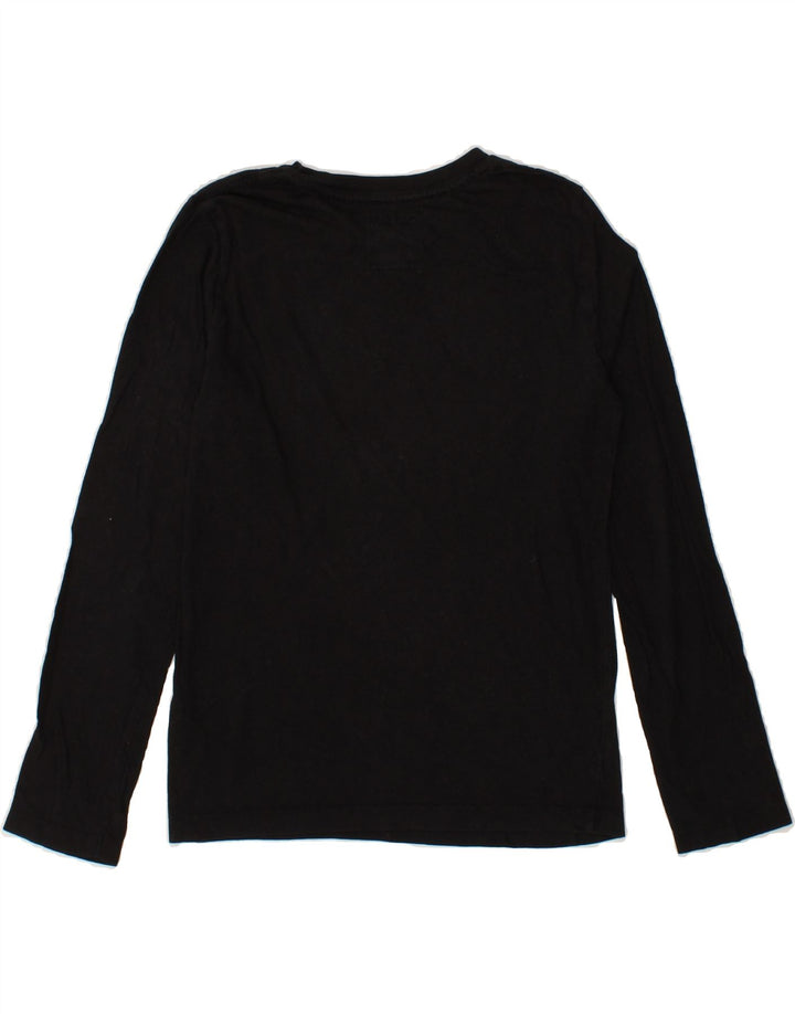 LEVI'S Boys Graphic Top Long Sleeve 11-12 Years Black Cotton Vintage Levi's and Second-Hand Levi's from Messina Hembry 