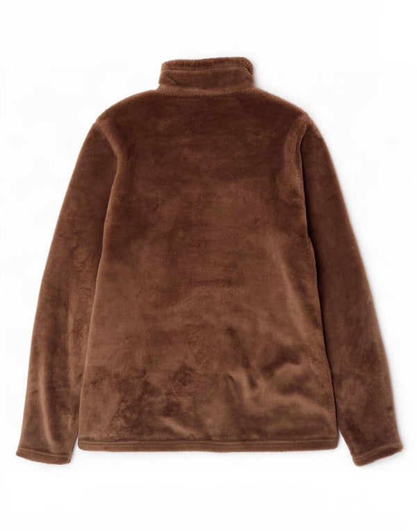 Giacca in pile da donna Brugi UK 18 XL poliestere marrone