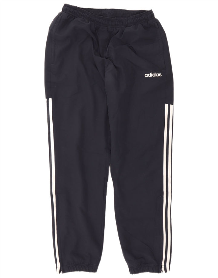 Pantaloni da tuta da donna Adidas Joggers UK 14 Large Blu Navy Poliestere
