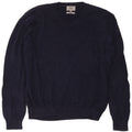 Maglione maglione con scollo a V da uomo Marks & Spencer 2XL cotone blu navy