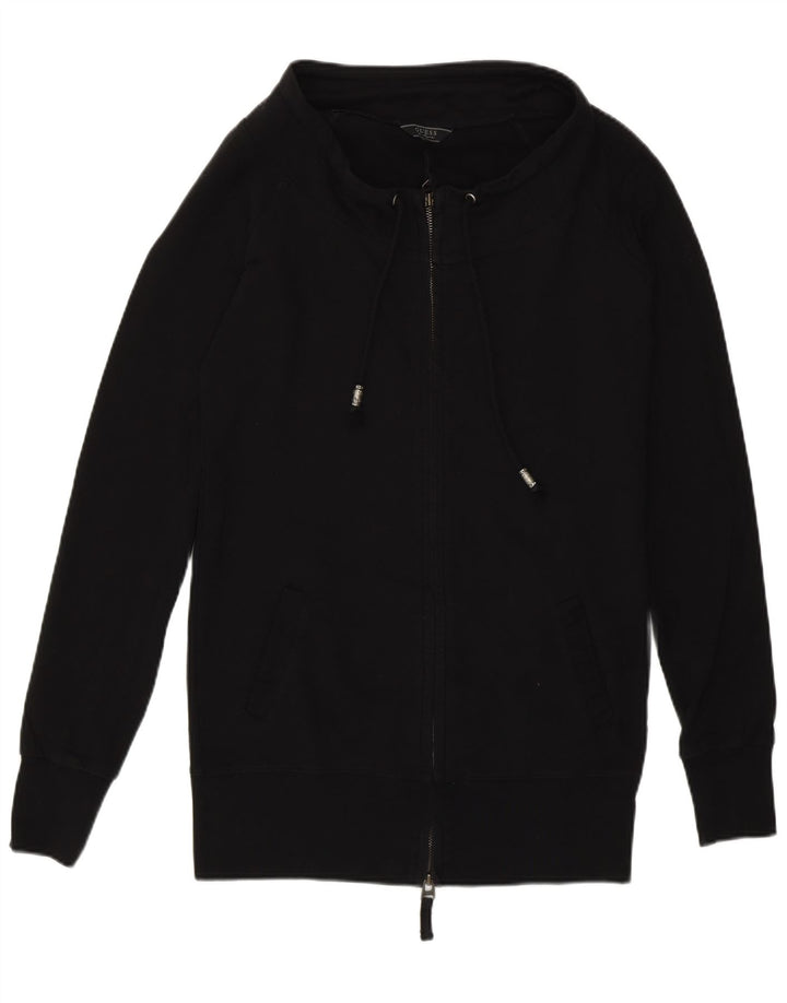 Giacca da ginnastica grafica da donna Guess UK 14 media nera