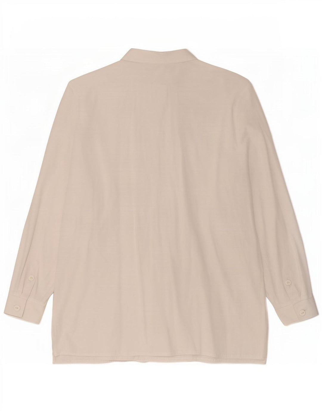 Camicia vintage da donna UK 16 grande bianca