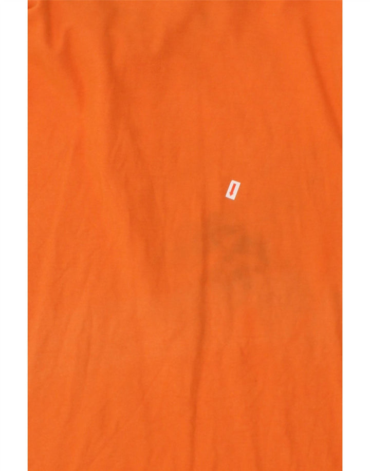 FILA Mens Polo Shirt XL Orange Cotton Vintage Fila and Second-Hand Fila from Messina Hembry 
