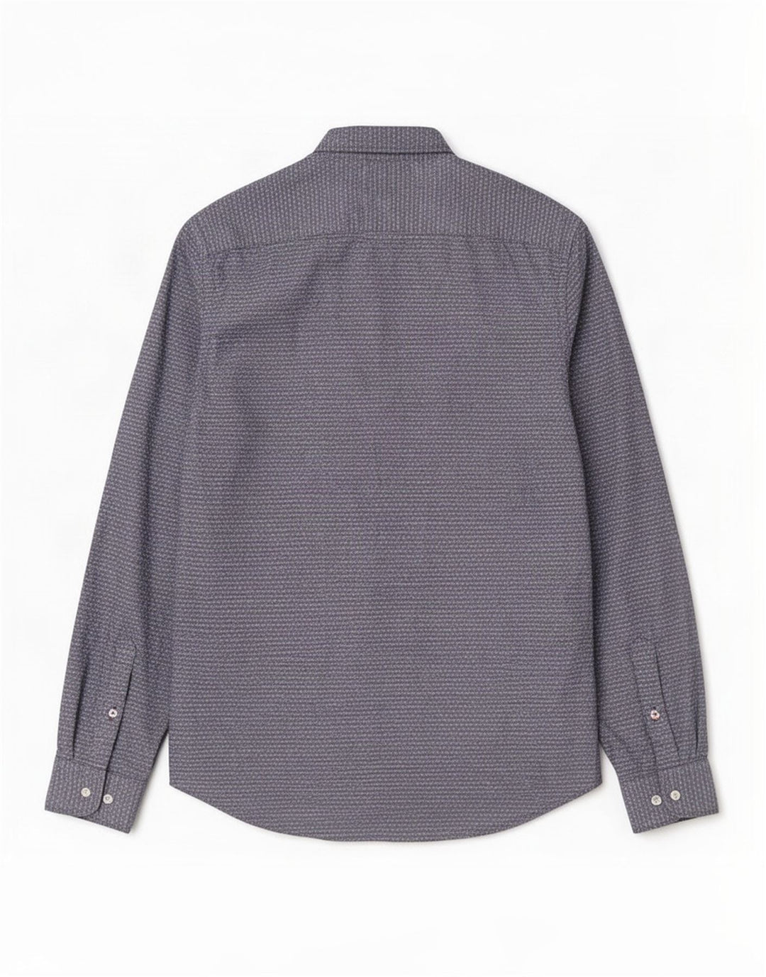 Camicia da uomo Regular Fit Tommy Hilfiger Large in cotone maculato blu