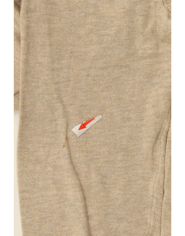 Maglione cardigan da uomo Zara beige medio screziato