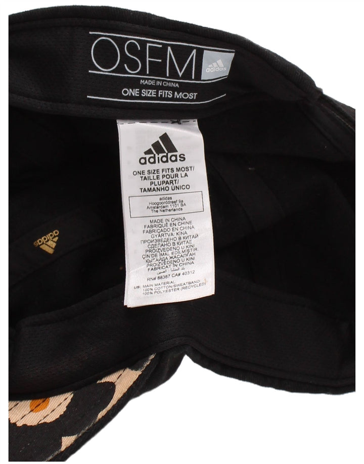 Berretto da baseball da donna Adidas Taglia unica in cotone nero
