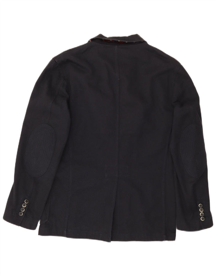 Giacca blazer a 3 bottoni da uomo Canterbury IT 50 grande blu navy