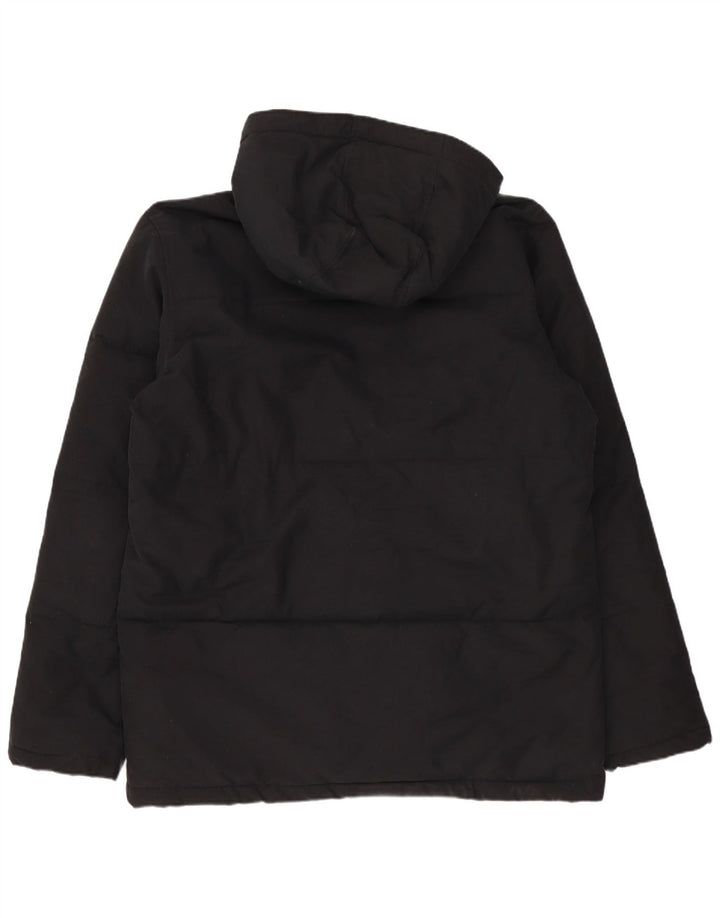 Giacca imbottita con cappuccio da uomo DC UK 38 cotone nero medio