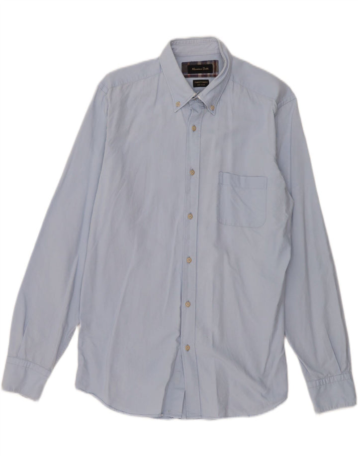 Camicia da uomo MASSIMO DUTTI Blu medio