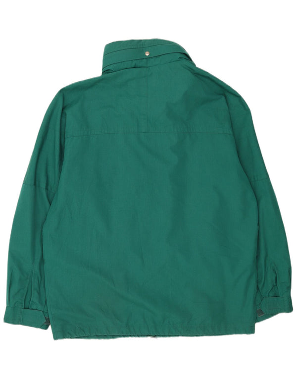 Giacca utility con cappuccio grafico da uomo Fila IT 50 Large Verde Poliestere
