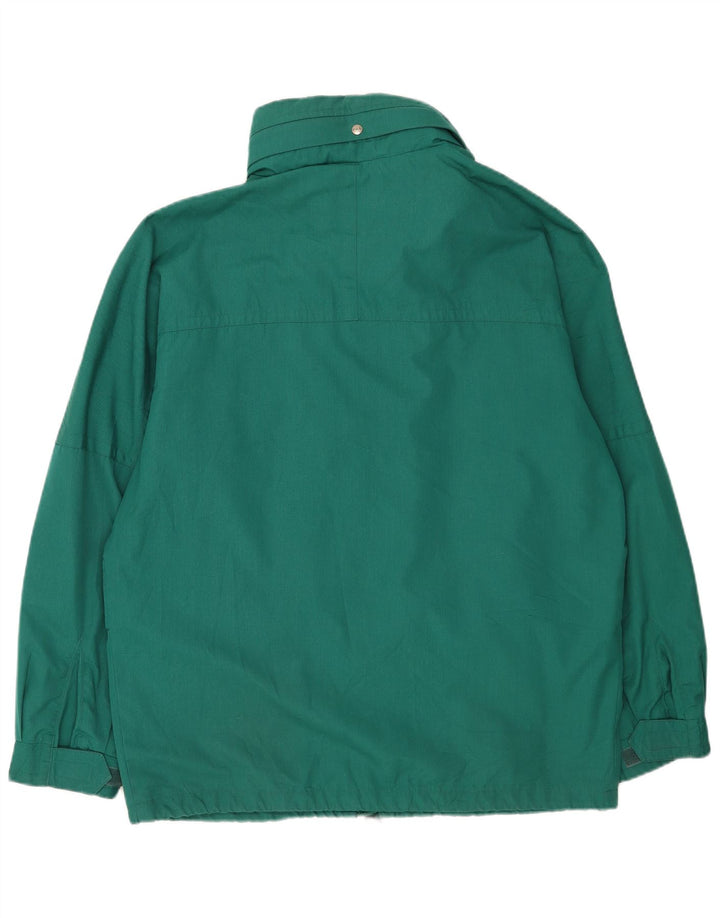 Giacca utility con cappuccio grafico da uomo Fila IT 50 Large Verde Poliestere