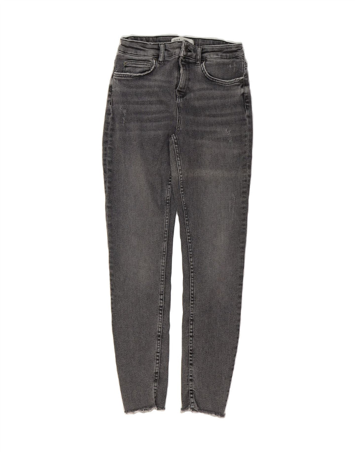 ZARA Womens Skinny Jeans EU 38 Small W26 L28 Grey Vintage Zara and Second-Hand Zara from Messina Hembry 