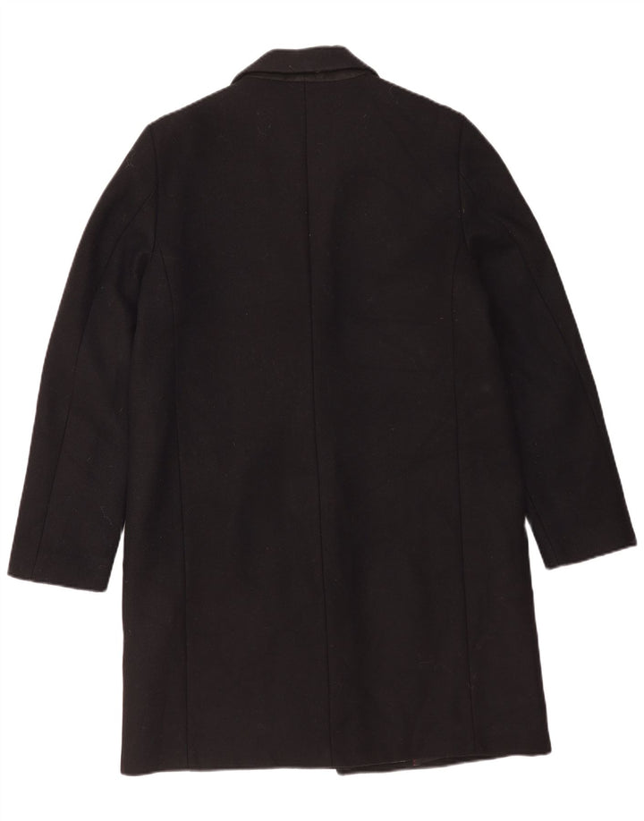 Cappotto Zara da donna UK 18 XL lana nera