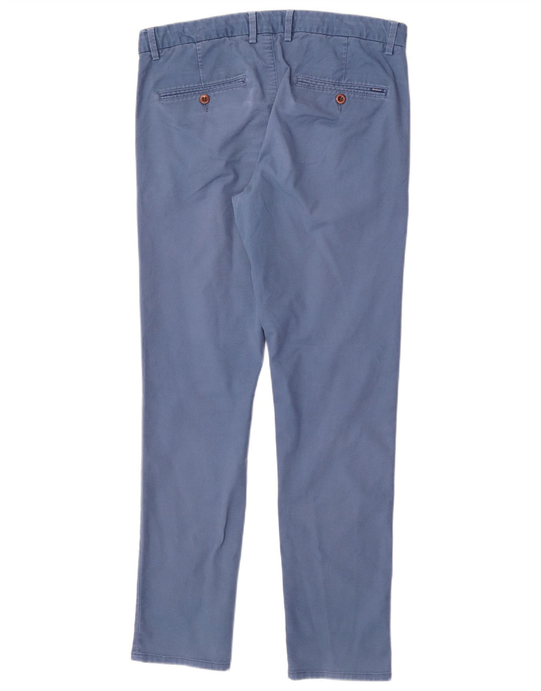 Pantaloni chino slim da uomo Gant W32 L32 in cotone blu