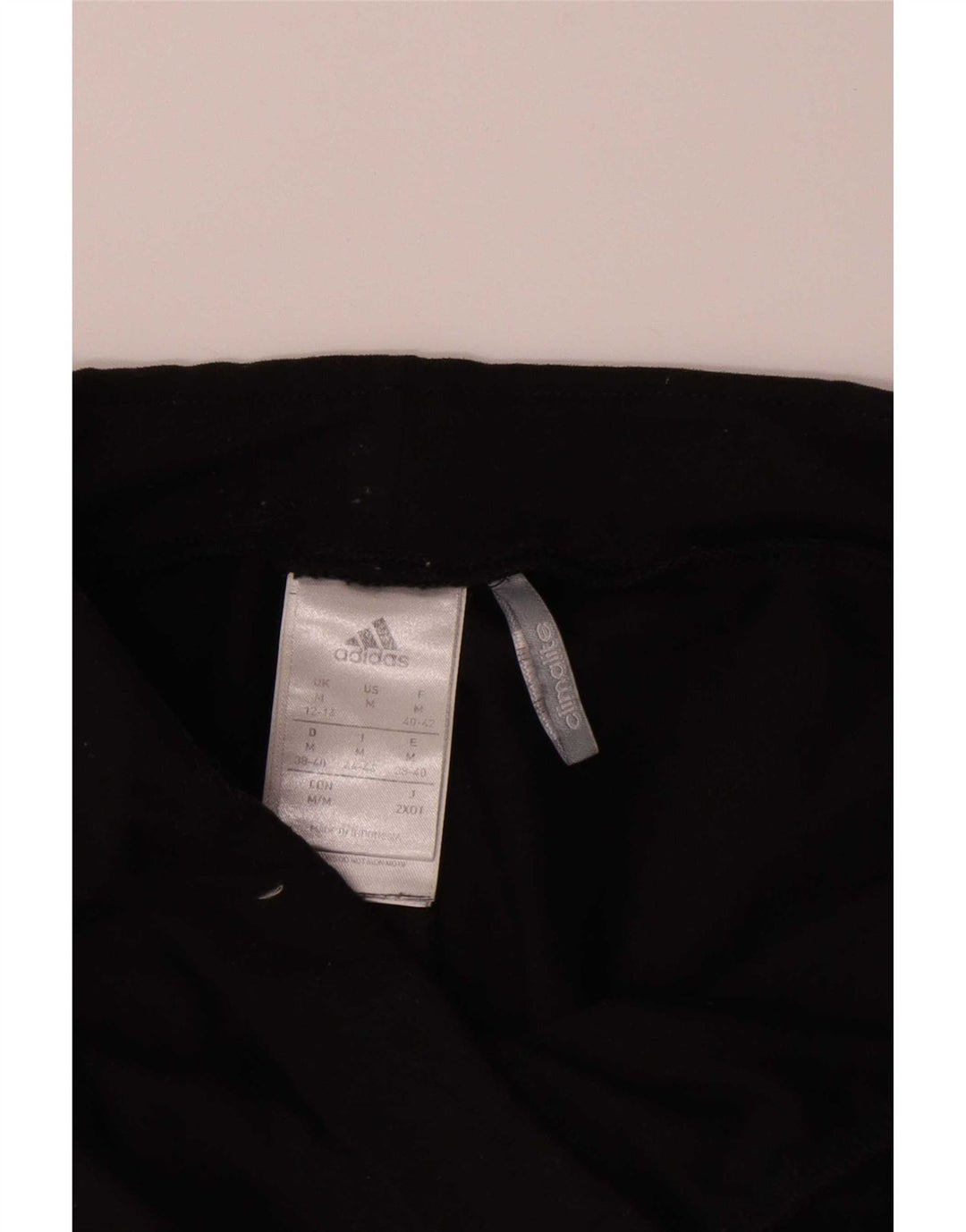 Leggings Adidas Climalite Capri da donna UK 12/14 Poliestere nero medio