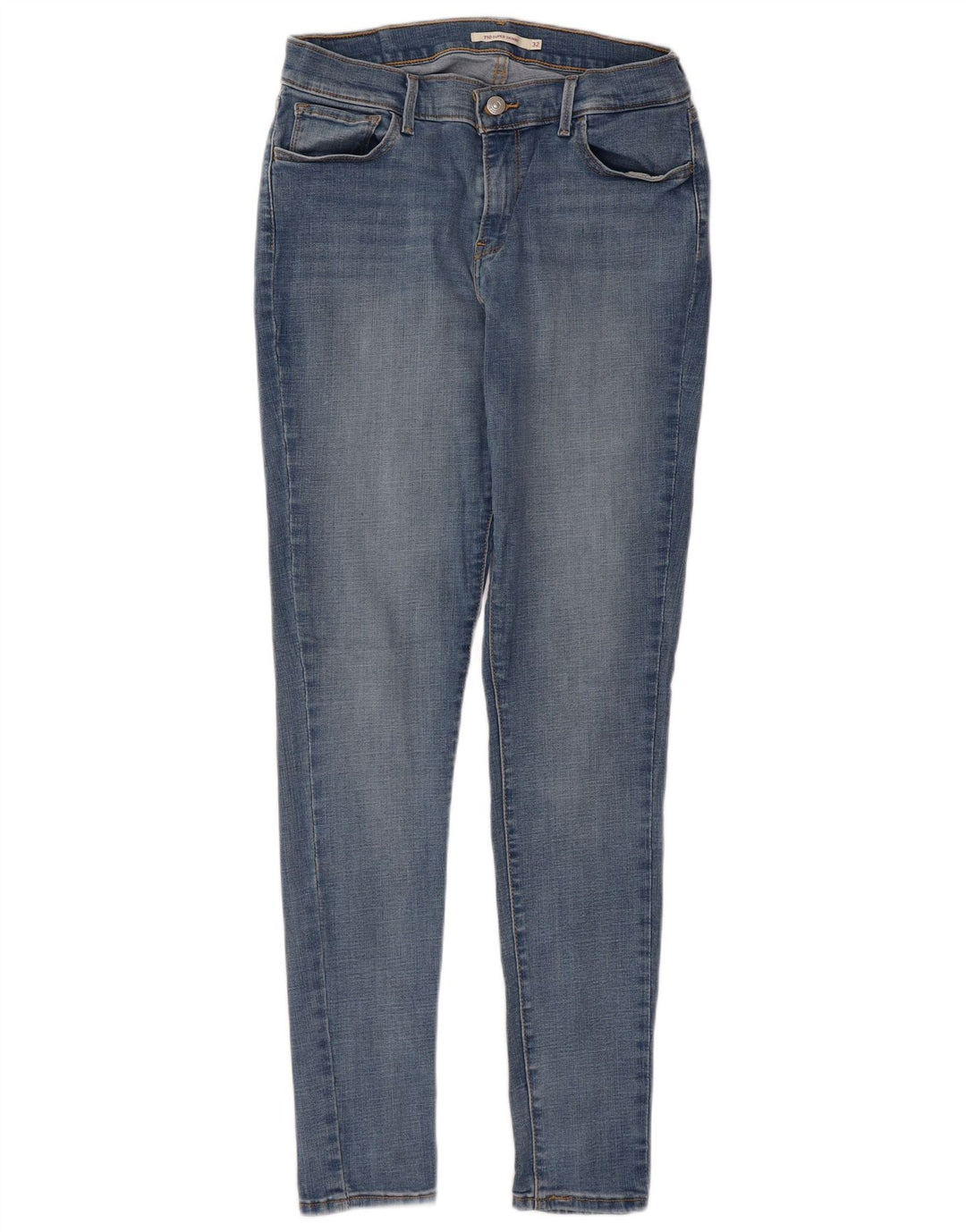 LEVI'S Jeans da donna 710 super skinny W32 L32 cotone blu