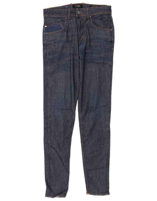 Guess Jeans Charlie Slim da uomo W29 L31 in cotone blu navy
