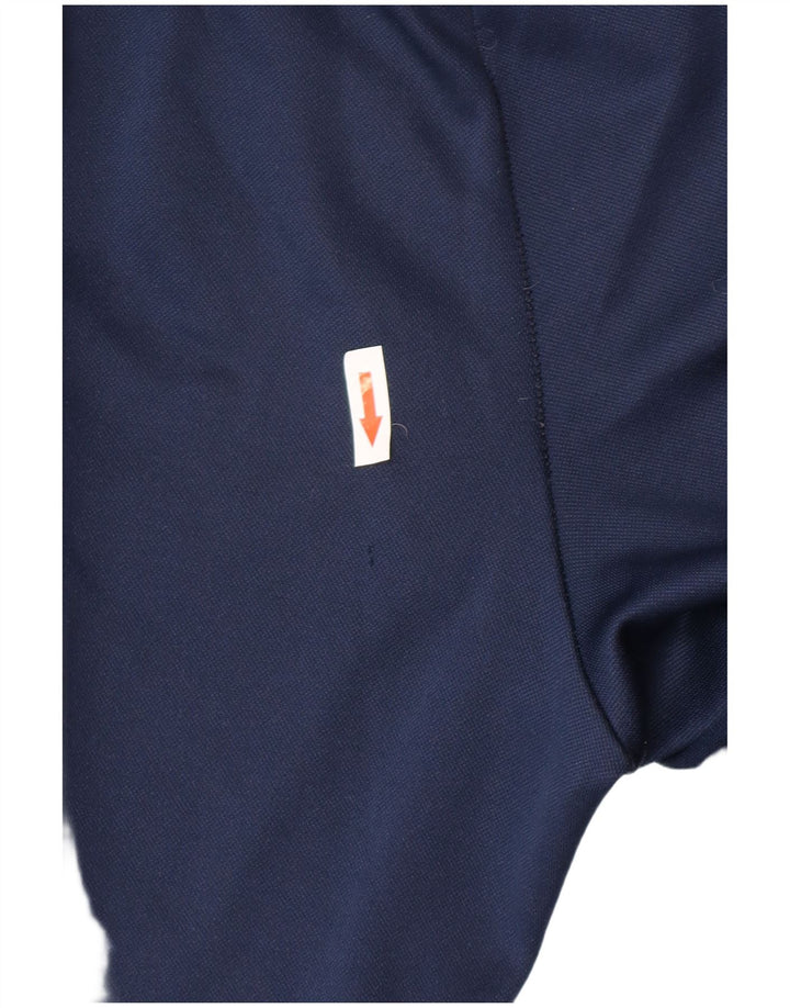 Pantaloni da tuta Adidas Climalite da uomo XS in poliestere blu navy