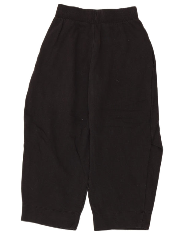 Pantaloni della tuta Capri da donna Cos UK 4 XS cotone nero