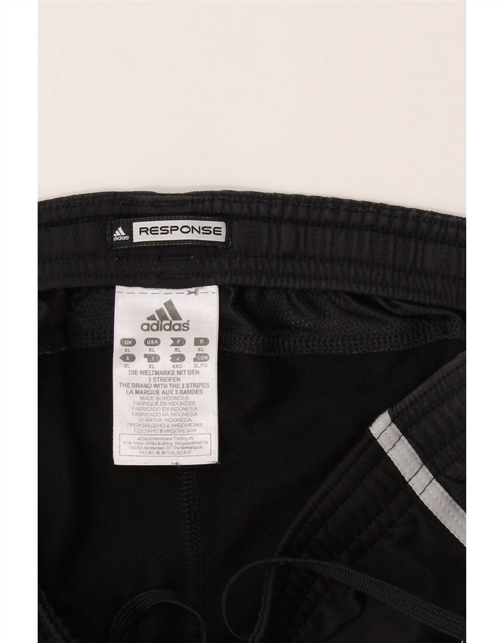 ADIDAS Mens Response Sport Shorts XL  Black Polyamide Vintage Adidas and Second-Hand Adidas from Messina Hembry 