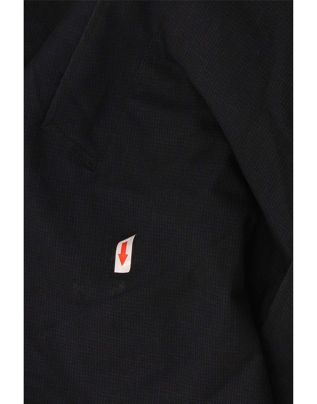 Cappotto da uomo Marks & Spencer UK 38 medio poliestere pied de poule blu navy