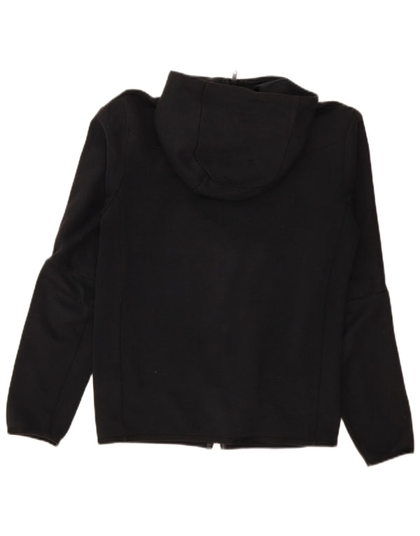Felpa con cappuccio e zip Nike da uomo XS in cotone nero