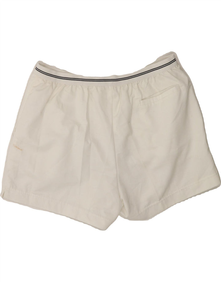 CAMPAGNOLO Mens Chino Shorts IT 54 2XL W34 White Polyester Vintage Campagnolo and Second-Hand Campagnolo from Messina Hembry 