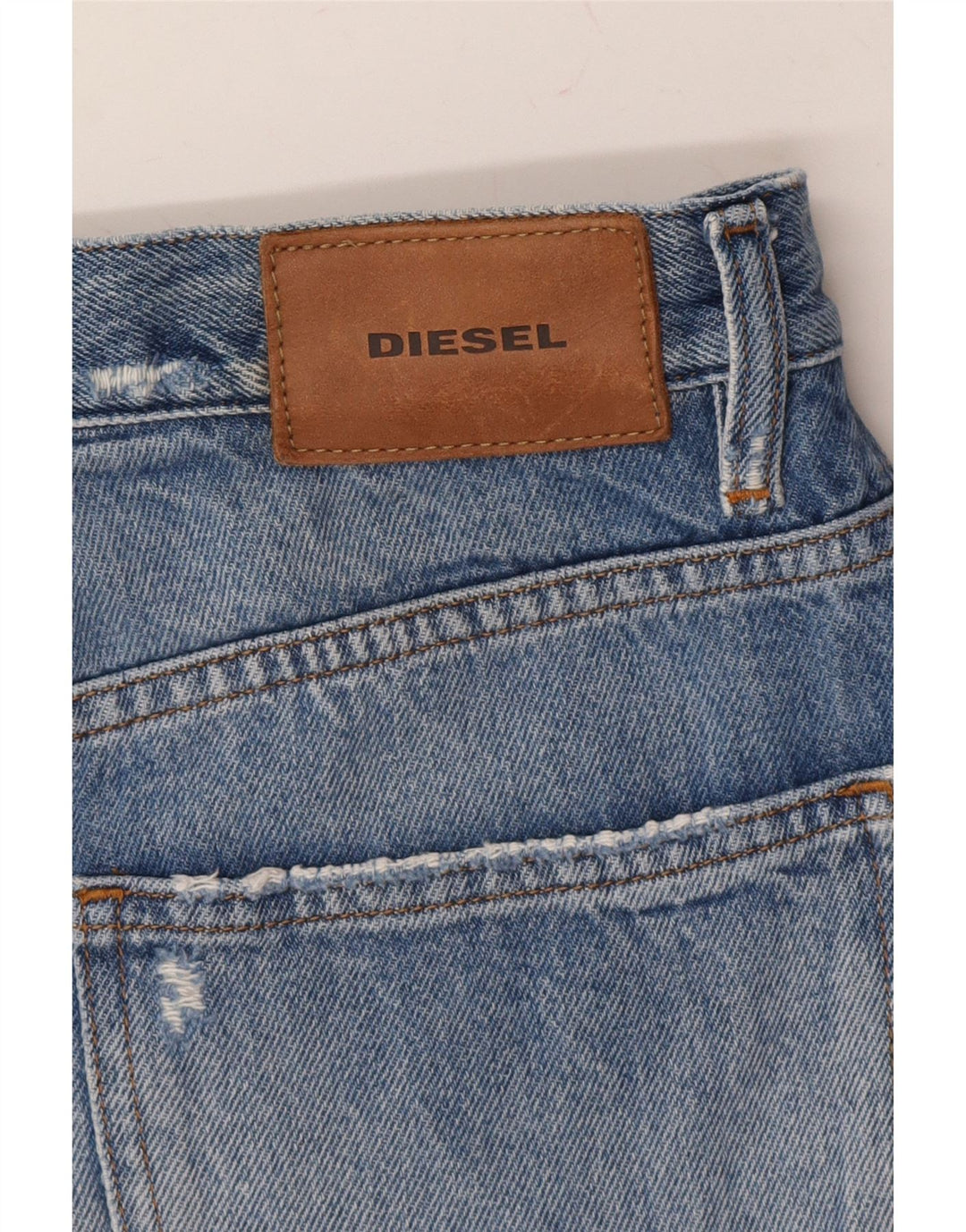 DIESEL Womens Alys Straight Jeans W26 L30 Blue Cotton Vintage Diesel and Second-Hand Diesel from Messina Hembry 