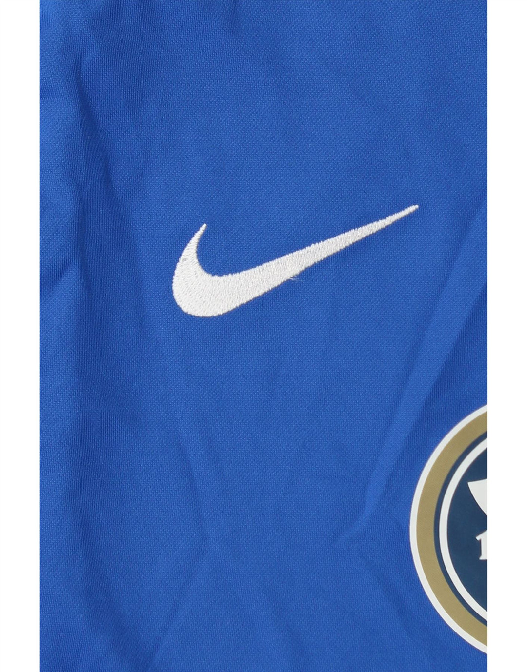 NIKE T-shirt grafica da uomo Dri Fit Top grande blu in poliestere