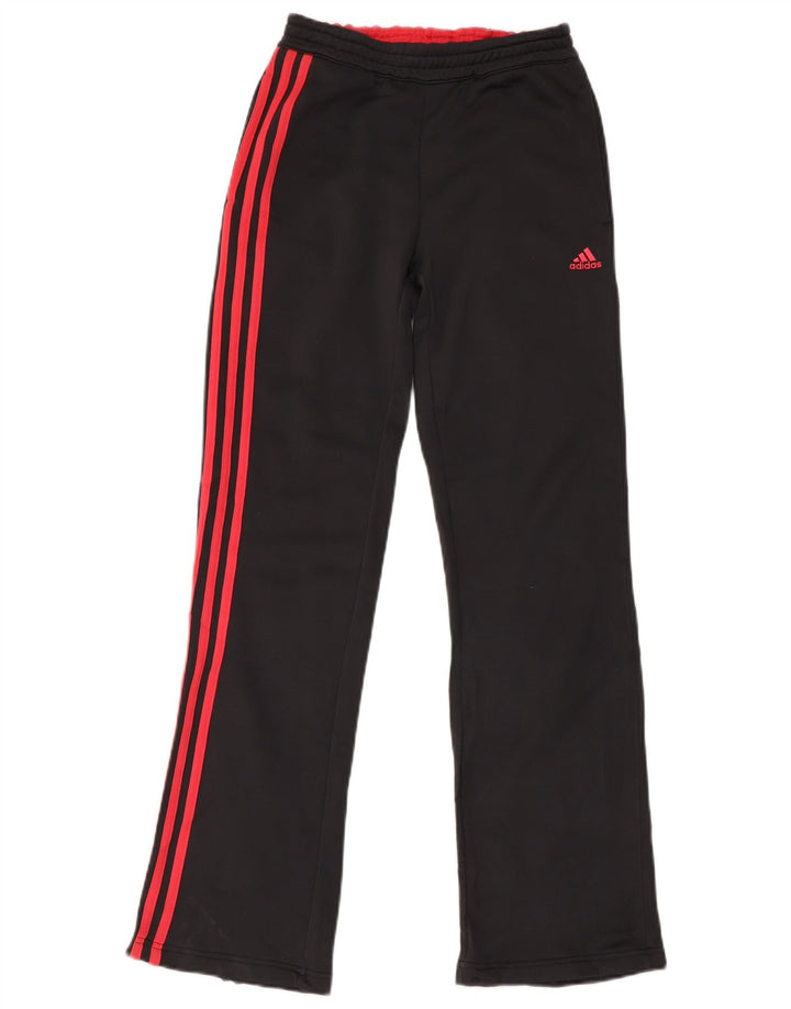 Pantaloni della tuta da donna Adidas UK 10 Small Grigio Poliestere