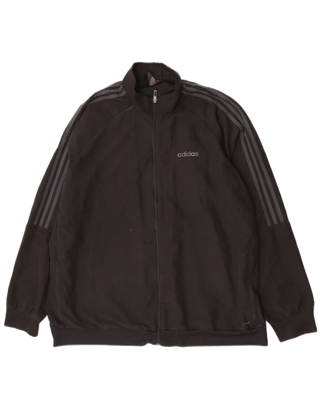 Giacca sportiva da uomo Adidas 2XL nera in poliestere sportiva
