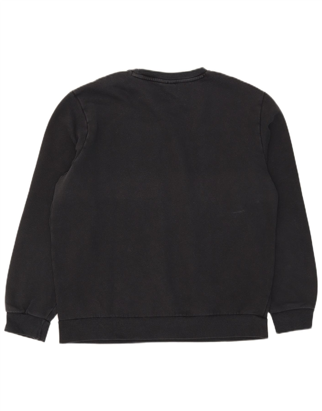 Felpa grafica da uomo Puma Maglione grande in cotone nero