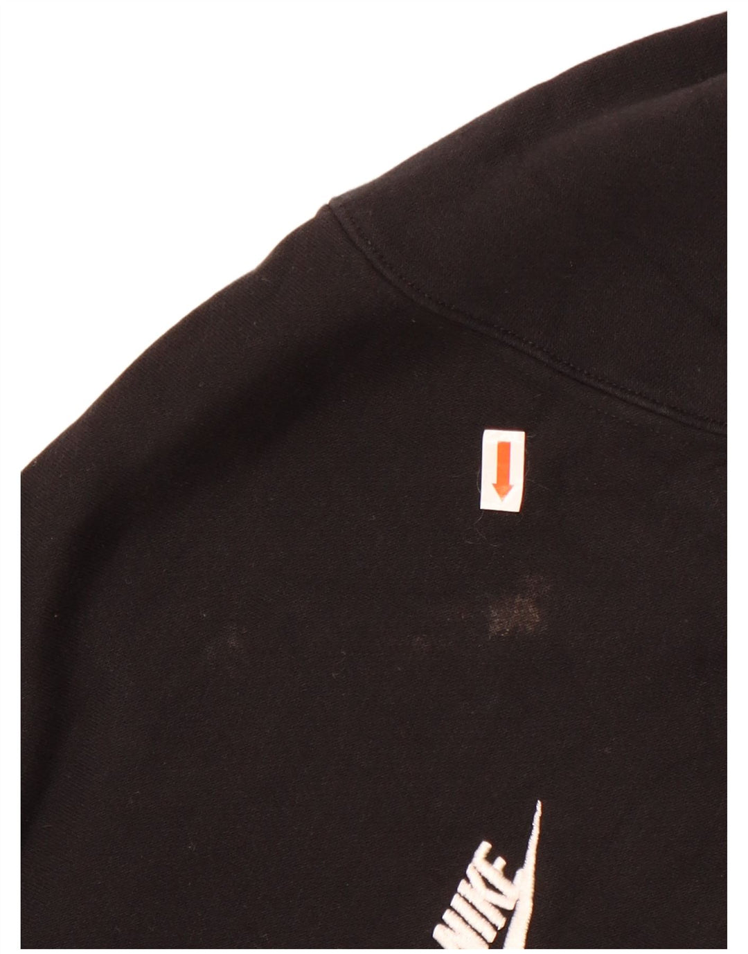 Felpa con cappuccio da uomo Nike Large in cotone nero
