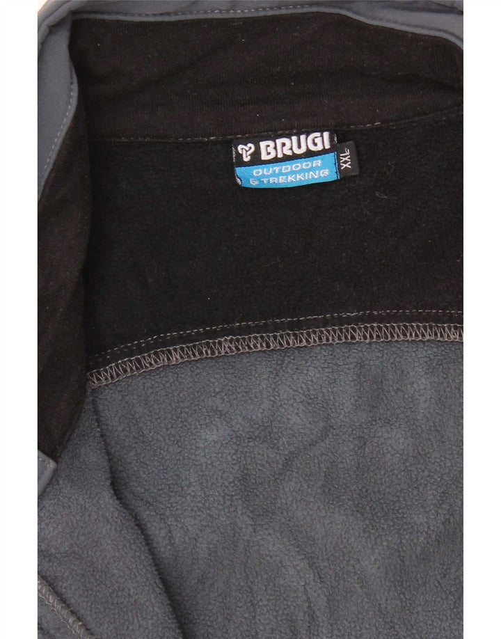 Giacca a vento da uomo Brugi UK 44 2XL Poliestere grigio