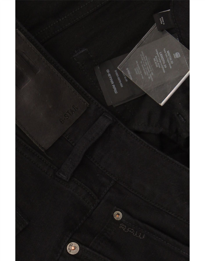 Jeans slim da uomo G-STAR W31 L34 poliestere nero