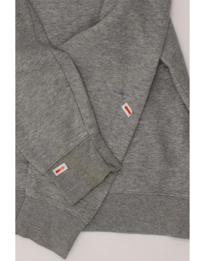 GAP Boys Graphic Zip Hoodie Sweater 8-9 Years Medium  Grey Cotton Classic Vintage Gap and Second-Hand Gap from Messina Hembry 