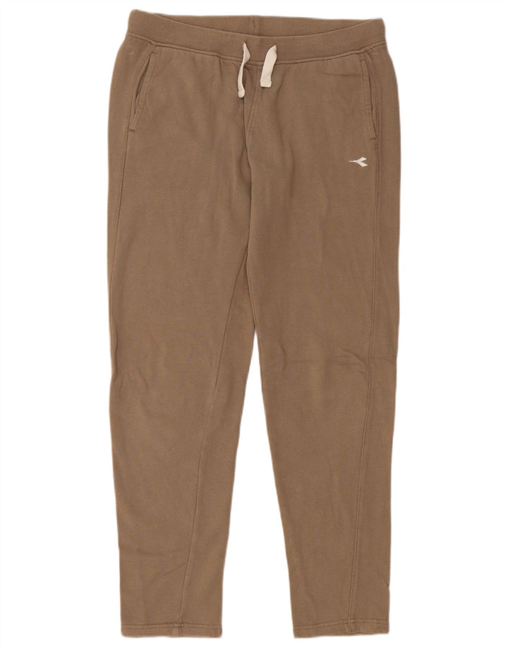 Pantaloni Tuta Donna Diadora Marrone Medio Cotone