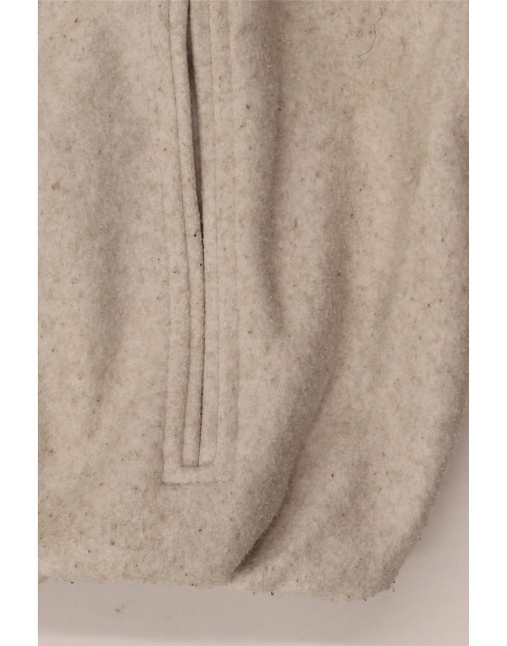 Giubbotto bomber oversize corto da donna Zara UK 10 piccolo poliestere beige