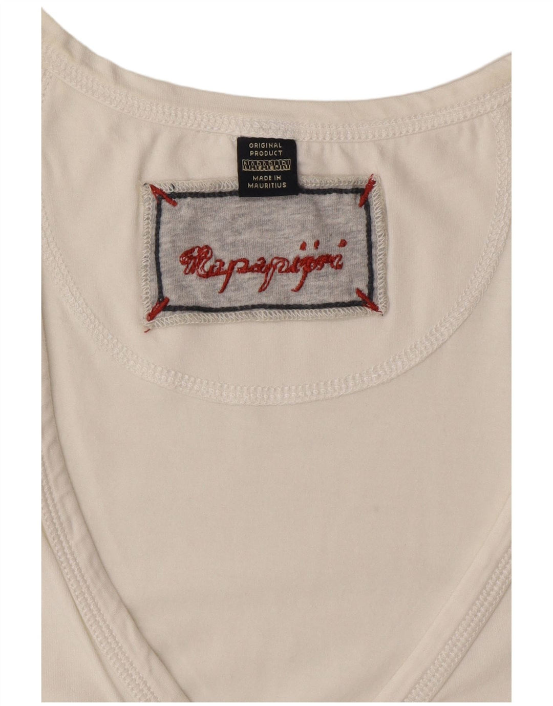 Canotta da donna Napapijri UK 6 XS Bianca