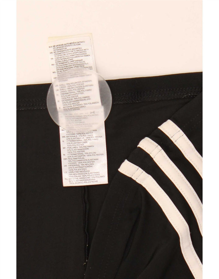 Pantaloncini sportivi Adidas da donna UK 14 nylon nero medio